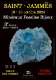 3e SALON MINERAUX FOSSILES BIJOUX de SAINT-JAMMES (Pyrénées-Atlantiques)