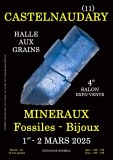 4e SALON MINERAUX FOSSILES BIJOUX de CASTELNAUDARY (Aude)