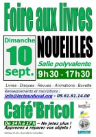 17e Foire aux Livres et aux Disques et 1er Café Bricol