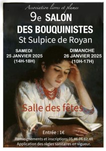 SALON des BOUQUINISTES ( Livres anciens et d'occasion )