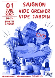 Vide Grenier Vide Jardin de Saignon