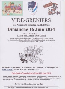 15ème vide-greniers des Amis du SSFC