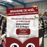 Braderie de livres et de produits culturels d'occasion