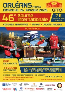 46ème BOURSE INTERNATIONALE D'ECHANGES DE VOITURES MINIATURES, TRAINS ET JOUETS ANCIENS...