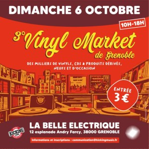 3° Vinyl Market de Grenoble