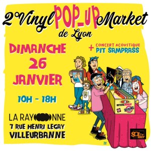 2° Vinyl Pop Up Market de Lyon