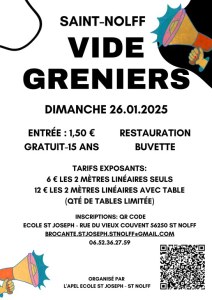 Vide greniers Saint-Nolff