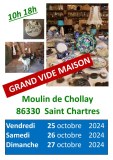 Important Vide Maison au Moulin